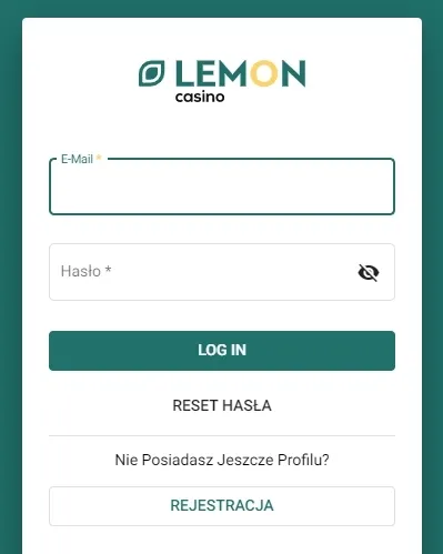 Jak Zalogować Się do Lemon Casino